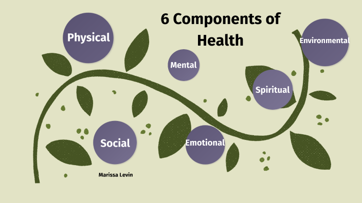 6 Components Of Health By Marissa Levin On Prezi 9149