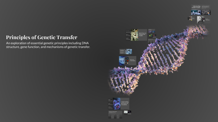 Principles of Genetic Transfer by JaCee Hogue on Prezi
