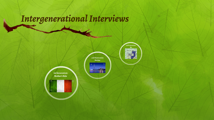 Intergenerational Interviews by Megan Bromley on Prezi