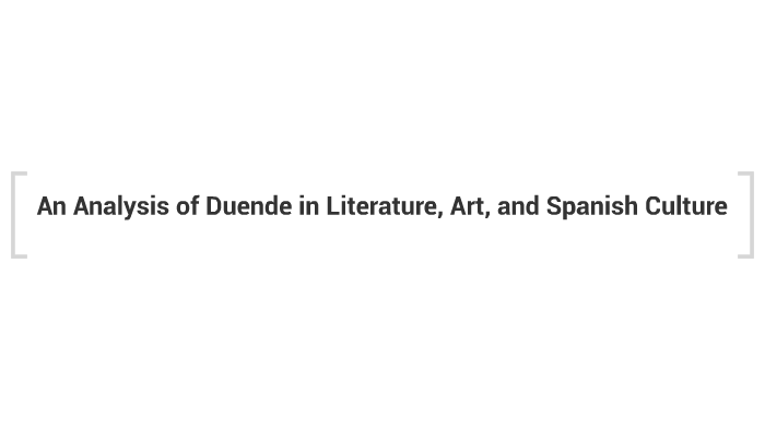 Lorca, Garcia (1898–1936) - Theory and Play of the Duende