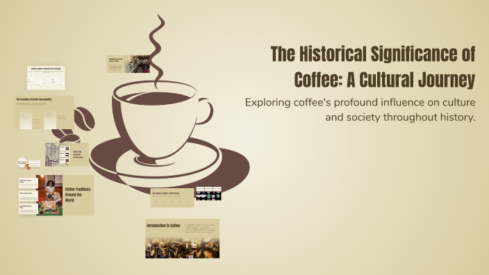 The Historical Significance of Coffee: A Cultural Journey by Shafagh ...