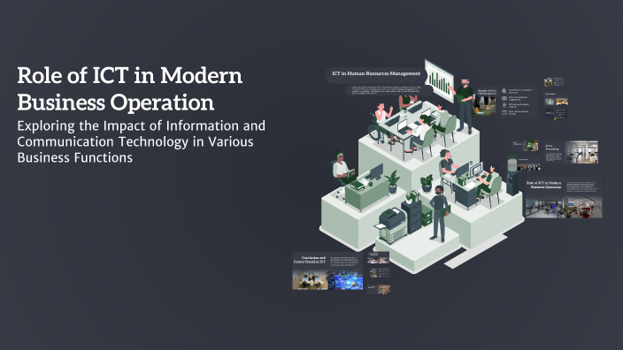 Role of ICT in Modern Business Operation by MH Adiyat on Prezi