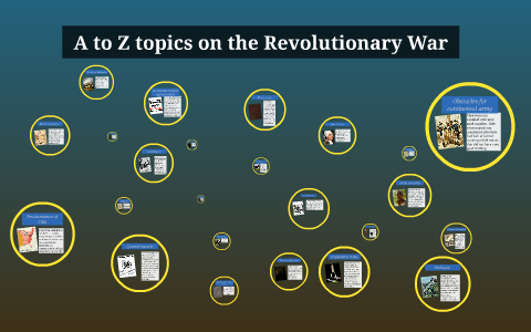 A To Z Topics On The Revolutionary War By Jacob Allen By Block 1 On Prezi