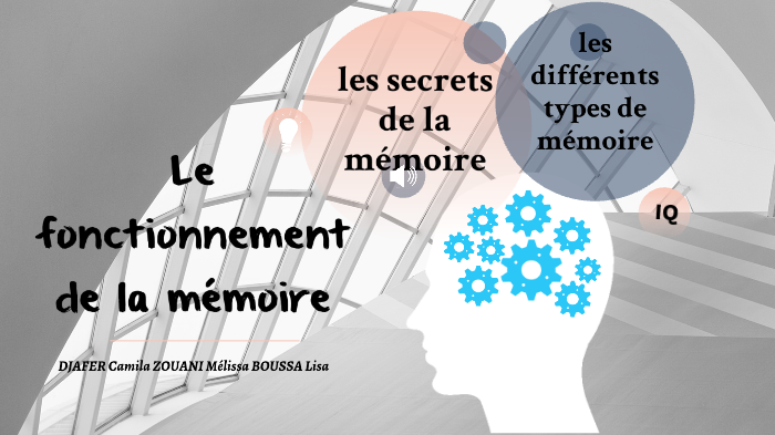 Le fonctionnement de la mémoire by Lisa B on Prezi