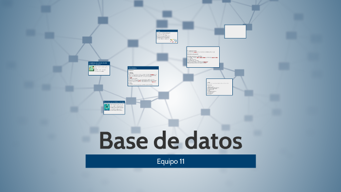 Base de datos by sandra Montes de Oca Alonso on Prezi