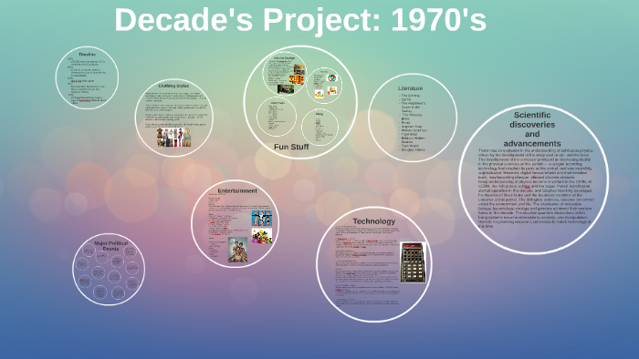 Decade's Project: 1970's by Kelsey Mueller on Prezi