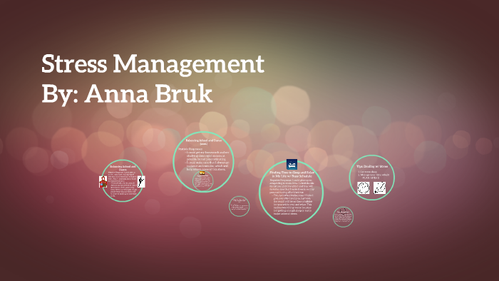 Stress Management by Anna Bruk on Prezi