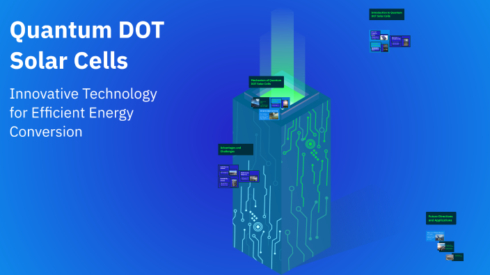 Quantum DOT Solar Cells by Anupom biswas on Prezi