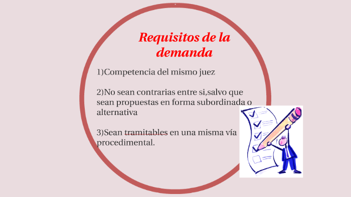 Requisitos de la demanda by esther moran villafuerte on Prezi