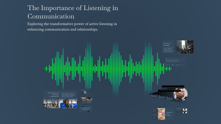 The Importance of Listening in Communication by Thu Thủy Nguyễn on Prezi
