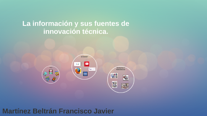 La información y sus fuentes de innovación técnica. by Javier Martínez