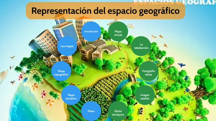 Cómo Se Representa El Espacio Geográfico