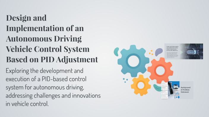 Design and Implementation of an Autonomous Driving Vehicle Control ...