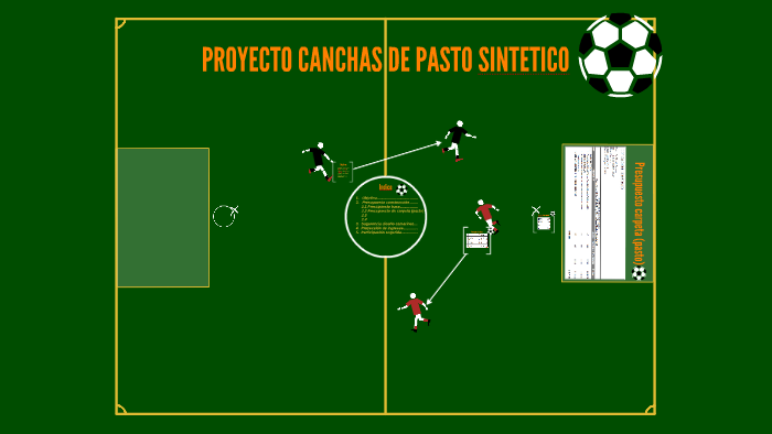 Proyecto Canchas de Pasto Sintetico by Ricardo Sobarzo Benavides on Prezi