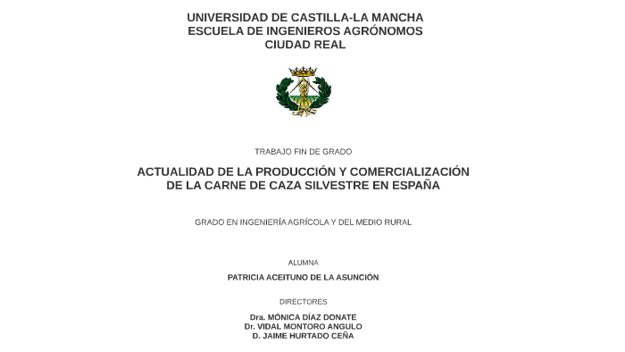 ACTUALIDAD DE LA PRODUCCIÓN Y COMERCIALIZACIÓN DE LA CARNE D by ...