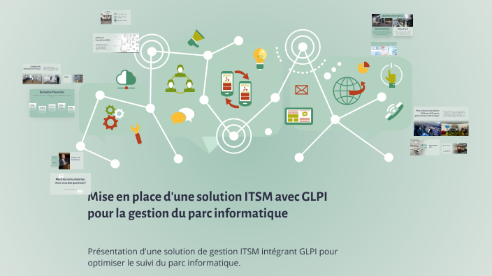 Mise en place d'une solution ITSM avec GLPI pour la gestion du parc ...