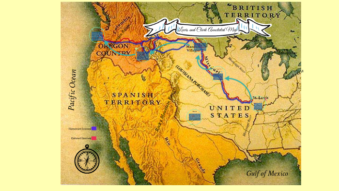 Lewis & Clark Annotated Map by Makena Swenski on Prezi