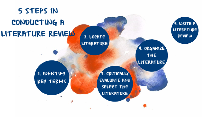 5 steps in literature review