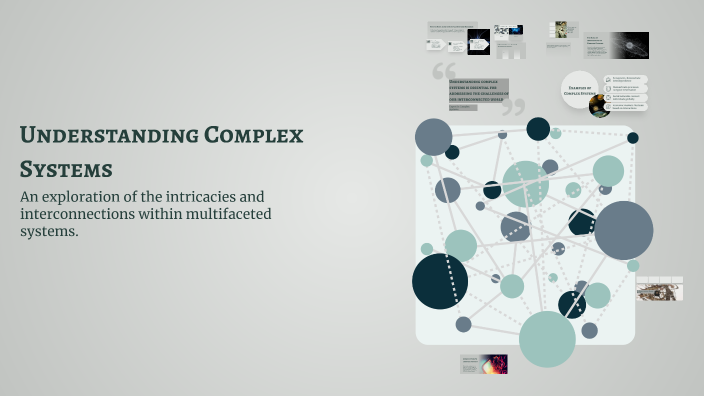 Understanding Complex Systems by Леонід Кравець on Prezi