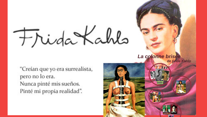 La Colonne Brisée De Frida Kahlo