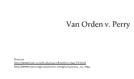 van orden v perry Created date: 3/3/2010 2:43:42 pm. van orden v perry Created date: 3/3/2010 2:43:42 pm.