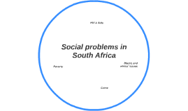 The Social Issues In South Africa 44