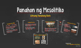 Panahon ng Mesolitiko by Raiza Klarisse Alcala on Prezi