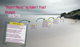 robert frosts desert places essay Analysis of robert frost's desert places robert frost's 'desert places' is a testament to the harrowing nature of solidarity by subjecting the narrator to the final moments of daylight on a snowy evening, an understanding about the nature of blank spaces and emptiness becomes guratively illuminated. robert frosts desert places essay Analysis of robert frost's desert places robert frost's 'desert places' is a testament to the harrowing nature of solidarity by subjecting the narrator to the final moments of daylight on a snowy evening, an understanding about the nature of blank spaces and emptiness becomes guratively illuminated.