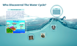 Who Discovered The Water Cycle 29