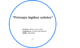 Legibus Solutus Legibus Solutus