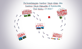 Perkembangan Sumber Daya Alam dan Sumber Daya Manusia di Ind
