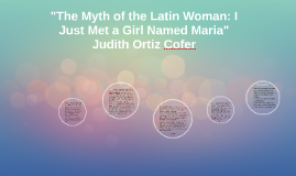 latin myth maria woman named met prezi