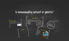is homosexuality genetic